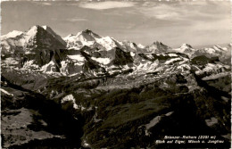 Brienzer Rothorn - Blick Auf Eiger, Mönch U Jungfrau (7234) * 10. 9. 1949 - Brienz