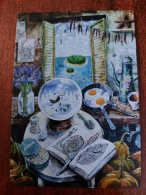 Summer Morning - Modern Ukrainian Postcard - Postcrossing - 2016 - Snail - Escargot - Fish & Shellfish
