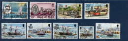 Calf Of Man, Isle De Man, O, Yv Entre 233 Et 785, Mi Entre 242 Et 535lll, Lot 3 + 4, - Isle Of Man