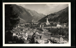 AK Landeck Im Oberinntal, Blick über Die Ortschaft Zur Kirche Hin  - Otros & Sin Clasificación