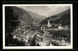 AK Landeck Im Oberinntal, Blick Auf Die Kirche Und Den Ort  - Other & Unclassified