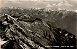 Brienzerrothorn - Blick Auf Die Alpen (6783) * 23. 8. 1950 - Brienz