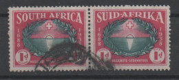 South Africa, Used, 1939, Michel 133 - 134, Pair - Gebraucht