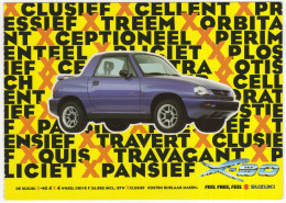 SUZUKI X-90 4X4 Wheel Drive (1995-1997) - 'Feel Free, Feel Suzuki' - NIMAG Heinenoord, Holland - Voitures De Tourisme