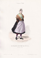 Matelote, Costume De Fetes (Boulogne-sur-Mer) - Sailor Matrosin / Boulogne-sur-Mer Pas-de-Calais / France Fran - Estampes & Gravures
