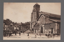 CPA - 14 - Lisieux - Place Du Marché Au Beurre - Animée - Non Circulée - Lisieux