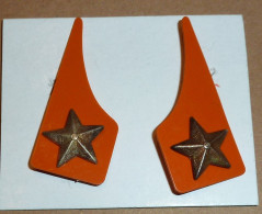 MOSTRINE ESTIVE REPARTI AUTONOMI - ORIGINALI - ESERCITO ITALIANO - Anni 50 - (rif. 255) Italian Army Lapel Insignia - Landmacht