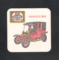 Bierviltje - Sous-bock - Bierdeckel - SUPRA - CHEVALIER MARIN MECHELEN - RENAULT 1914  (B 1068) - Beer Mats