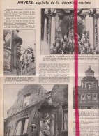 Anvers Antwerpen - Maria Devotie , Dévotion Mariale - Orig. Knipsel Coupure Tijdschrift Magazine - 1937 - Unclassified