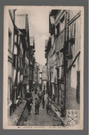 CPA - 14 - Lisieux - La Rue Aux Fèvres - Animée - Circulée En 1937 - Lisieux
