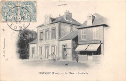 ETREVILLE - La Place - La Mairie - Other & Unclassified