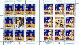 Bosnia Serbia 1999 Space Astronauts 30 Years Anniv. Of The First Moon Landing APOLLO 11 USA, Mini Sheet MNH - Europa