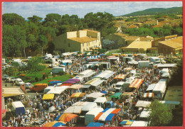 Hérault ( 34 ) Balaruc-les-Bains : Jour De Marché - Carte écrite 1989 TBE - Sonstige & Ohne Zuordnung