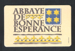 Bierviltje - Sous-bock - Bierdeckel :   ABBAYE DE BONNE ESPERANCE    (B 1086) - Sous-bocks