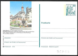 Germania/Germany/Allemagne: Intero, Stationery, Entier, Torre Dell'orologio, Tower Of The Clock, Tour De L'horloge - Horlogerie