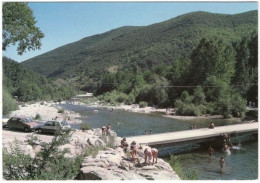 30. Gf. MIALET. La Plage Du Camping De Laffenadou - Autres & Non Classés