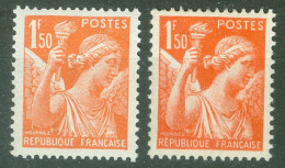 France  435a  * *  TB Faux Intelligence Service Et 435 * Normal  - Unused Stamps