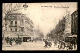 11 - NARBONNE - BOULEVARD GAMBETTA - Narbonne