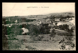 11 - SAINT-PAPOUL - VUE GENERALE - Sonstige & Ohne Zuordnung