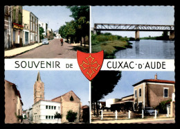 11 - CUXAC-D'AUDE - SOUVENIR MULTIVUES ET BLASON - Sonstige & Ohne Zuordnung