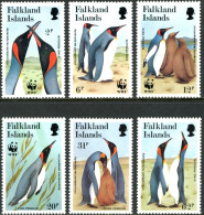 ARCTIC-ANTARCTIC, FALKLAND ISLS. 1991 WWF, KING PENGUINS** - Antarktischen Tierwelt