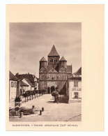 1938 - Héliogravure - Marmoutier (Bas-Rhin) - L'église - Non Classés
