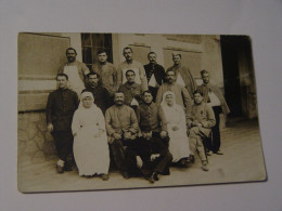 CARTE MILITAIRES HOPITAL TEMPORAIRE ANIMEE - Sonstige & Ohne Zuordnung