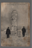 CPA - 88 - Ballon D'Alsace - Statue De La Vierge Sous La Neige - Animée - Circulée - Andere & Zonder Classificatie