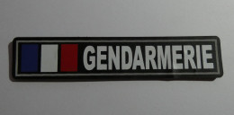 COLLECTION GENDARMERIE BANDEAU D'IDENTIFICATION 10 CM X 2 CM - Police & Gendarmerie