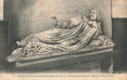 SAINT LUBIN DE JONCHERETS : STATUE DE GRAMMONT - Autres & Non Classés