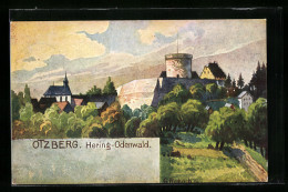 AK Otzberg /Hering-Odenwald, Blick Auf Den Ort  - Odenwald