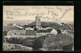 AK Schönburg A. S., Blick Auf Die Alte Burg  - Altri & Non Classificati