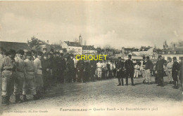 77 Fontainebleau, Quartier Raoult, Rassemblement à Pied - Fontainebleau