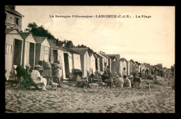 22 - LANCIEUX - LES CABINES SUR LA PLAGE - Lancieux