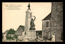 22 - BEGARD - MONUMENT AUX MORTS - COQ - Autres & Non Classés