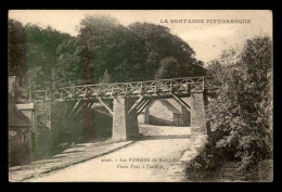 22 - LES FORGES-DE-SALLES - VIEUX PONT A L'ARRIVEE - Autres & Non Classés