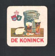 Bierviltje - Sous-bock - Bierdeckel  DE KONINCK - ANTWERPEN    (B 1122) - Portavasos