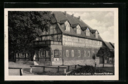 AK Neustadt Im Südharz, Vor Dem Hotel Hohnstein  - Other & Unclassified