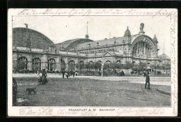 AK Frankfurt A. M., Bahnhof  - Frankfurt A. Main