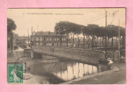 59 - NORD - COUDEKERQUE BRANCHE Prés DUNKERQUE - LE PONT SUR LE CANAL DE BERGUES - Coudekerque Branche