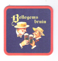 Bierviltje - Sous-bock - Bierdeckel : BELLEGEMS BRUIN - BROUWERIJ BOCKOR -  KORTRIJK  (BELLEGEM) (B 1128) - Portavasos