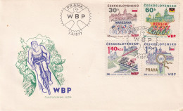 FDC  1977 CHECOSLOVAQUIA - Cycling