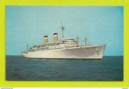 Paquebot The Beautiful Sunliners S.S CONSTITUTION American Export Isbrandtsen Lines VOIR DOS - Steamers