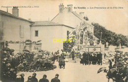 La Roche Sur Yon, Le Bourg St André D'Ornay, Les Processions De La Fête-Dieu, Phot. Amiaud - La Roche Sur Yon