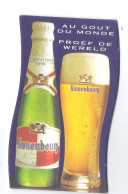 Bierviltje - Sous-bock - Bierdeckel  KRONENBOURG - AU GOUT DU MONDE - PROEF DE WERELD   (B 1142) - Beer Mats