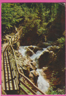 D74 - GORGES DE LA DIOSAZ - SERVOZ PRÈS CHAMONIX - EN LONGEANT LES GORGES - CPM Grand Format - Andere & Zonder Classificatie