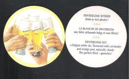 Bierviltje - Sous-bock - Bierdeckel : DENTERGEMS WIT  (B 1146) - Sous-bocks