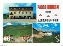 PASSO  BROCON (TN):  ALBERGO  DA  " ST. CIOPO "  -  VISIONI  -  CENNO  DI  PIEGA  -  FG - Hotels & Restaurants