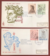 VATICAN - 1965 - FDC - 7th Centenary Of The Birth Of Dante Alighieri - FDC