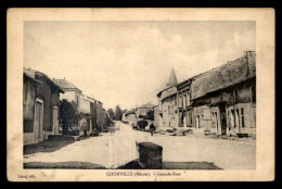 55 - CHONVILLE - GRANDE RUE - EDITEUR ALARD - Sonstige & Ohne Zuordnung